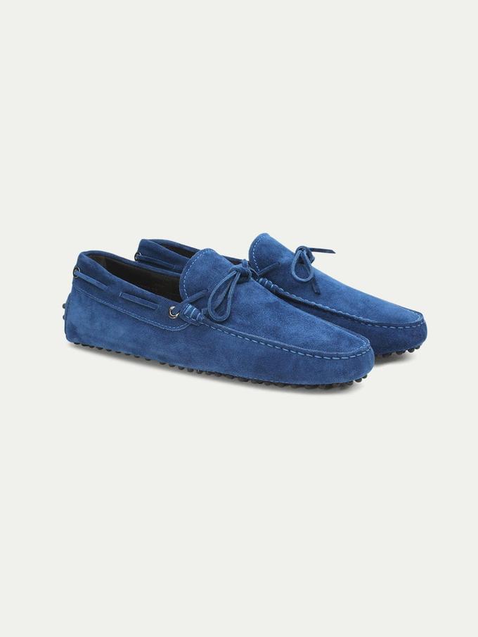 Mocassin Daim Lacet
